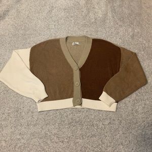 NWOT Hollister, Women’s Colorblock Cardigan Sweater
